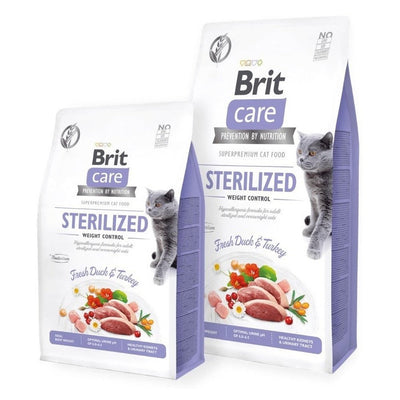Alimento Brit Care Sterilized Control peso 7 kg