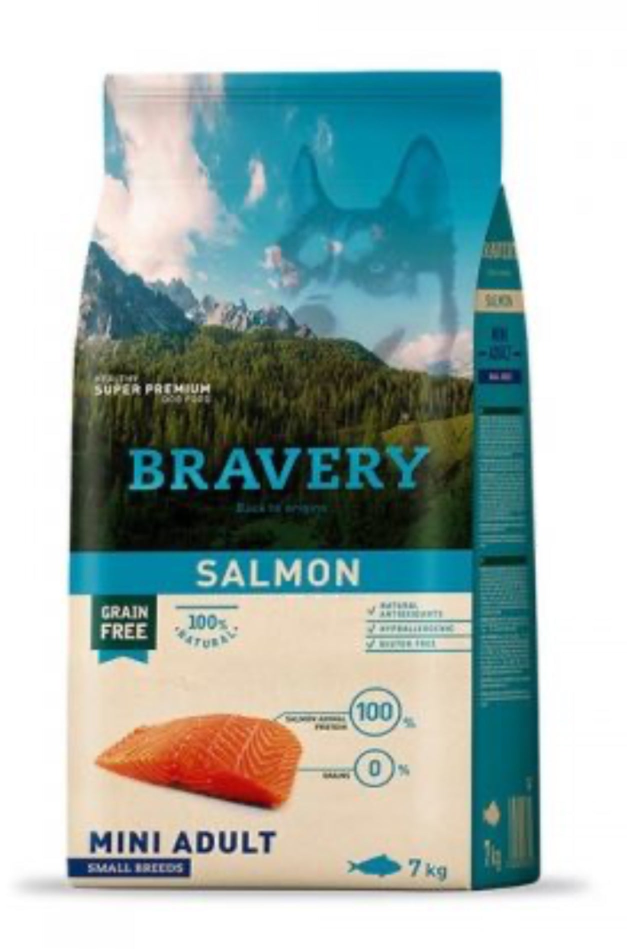 Bravery Salmon Mini Adulto Small Breed 7 Kg