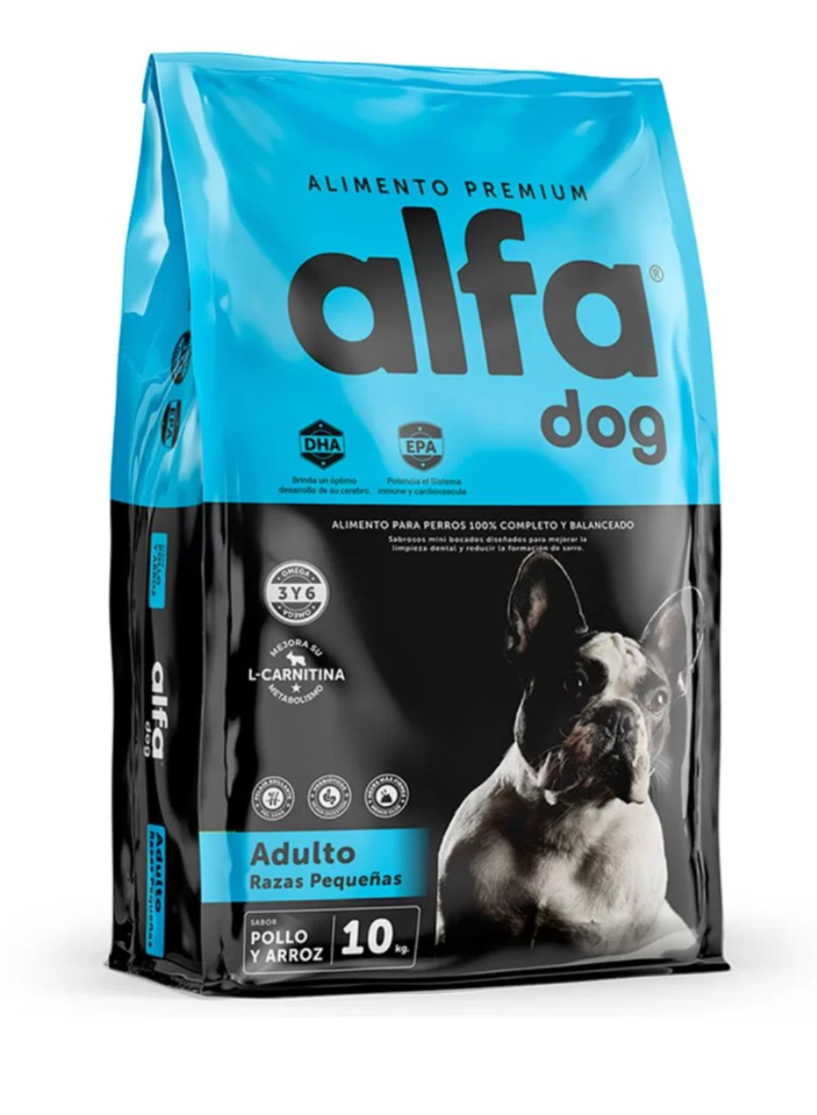 Alimento Alfa Dog Adulto raza  pequeña 10 kg