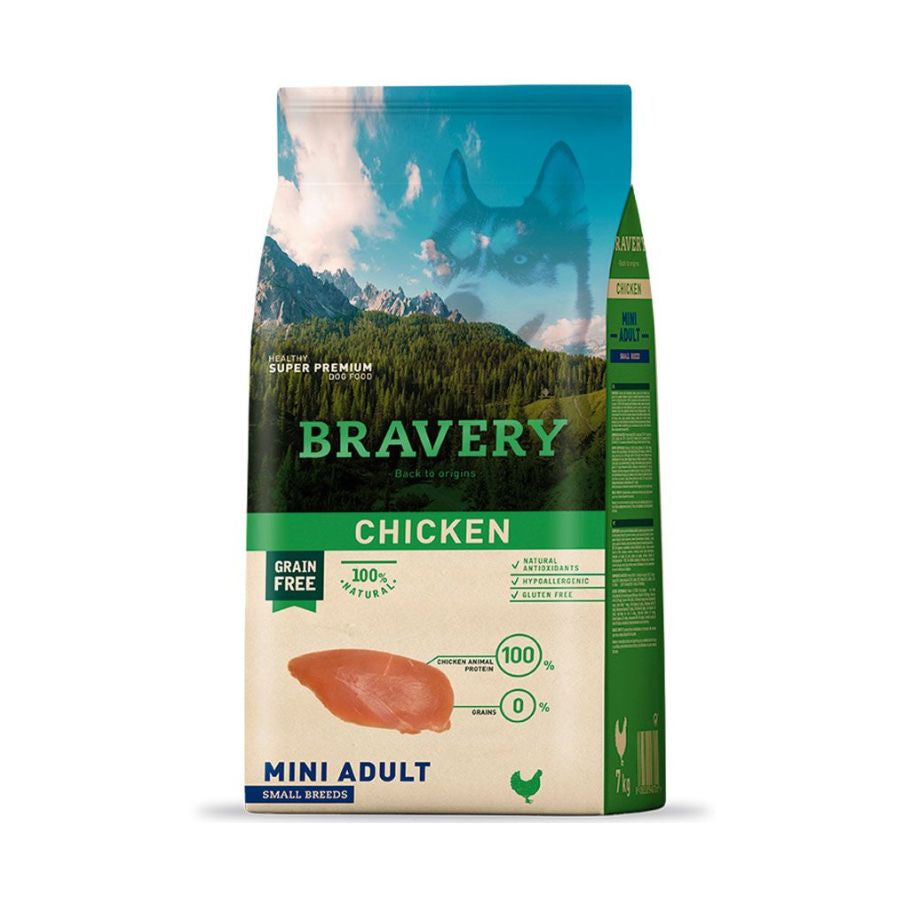 Bravery Perro Chicken Mini Adult 7 kg