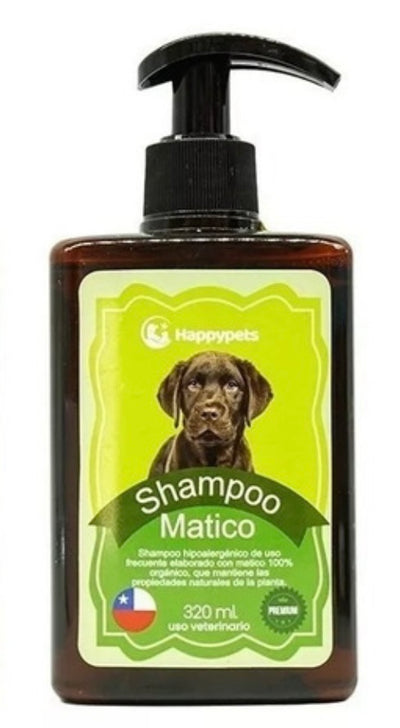 Happypets Shampoo de Matico Hipoalergenico 320 ml