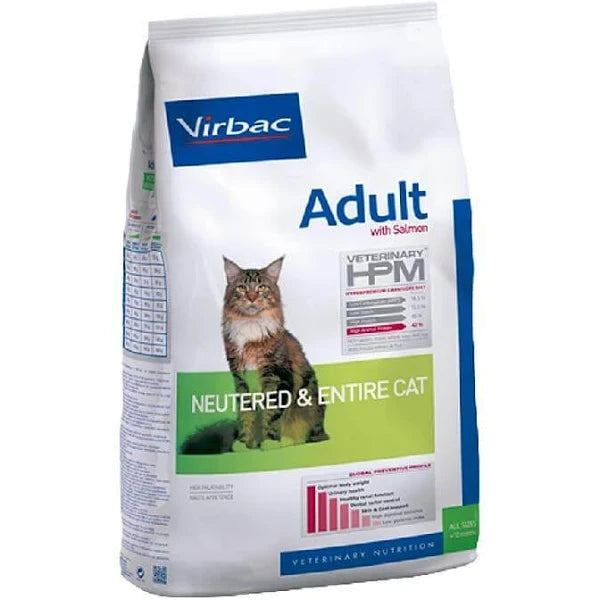 Alimento Virbac HPM Adulto Felino  Neutered Y Entire Cat 1.5kg