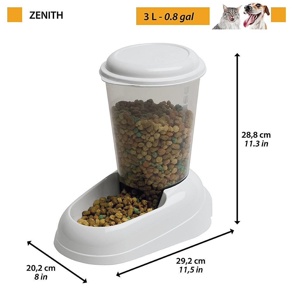 Dispensador de comida para gatos Zenith 3 L