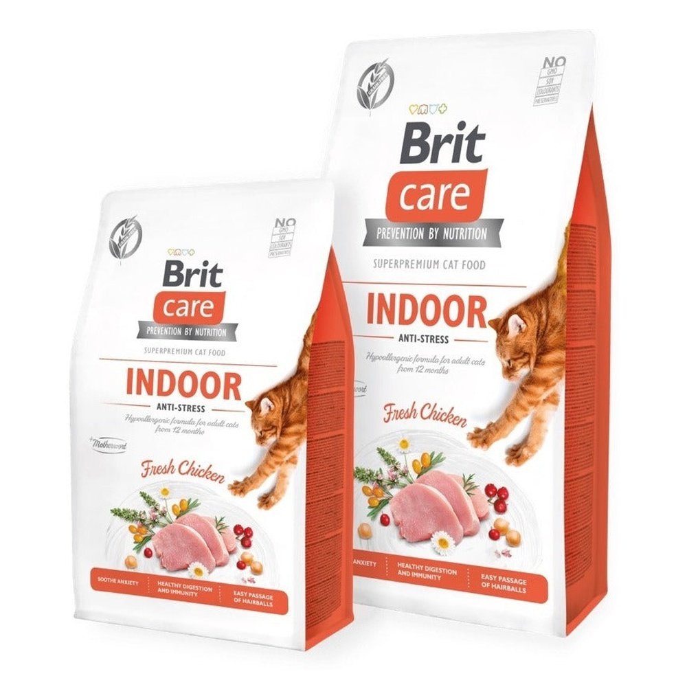 Alimento Brit Care gato  Indoor Anti-stress 7 kg